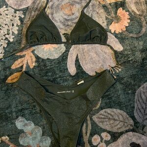 Abercrombie & Fitch Shimmering Green Top